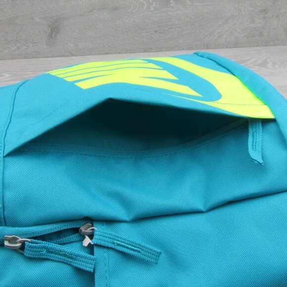 Nike Elemental Backpack School Travel Bag (21L) Teal Volt NEW - Picture 7 of 15